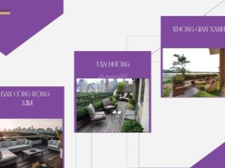 Căn dual key 3 pn view biển ban công 23m2 rộng nhất dự án