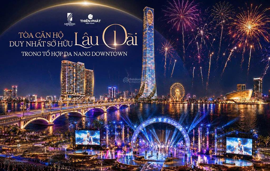 The meridian đà nẵng tuyệt tác sở hữu lâu dài trong tổ hợp downtown