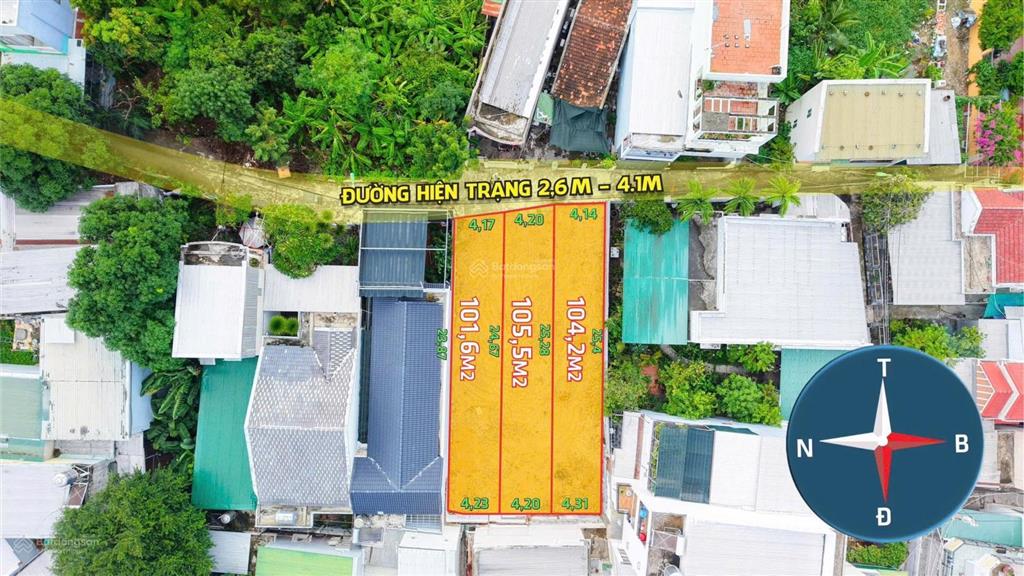 Bán lô đất hẻm trần quang diệu vĩnh hoà, gần biển gần trường, ngay chung cư hoàng quân