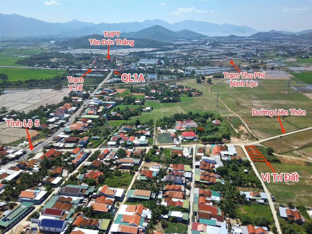 Bán đất gốc 2 mặt tiền ninh lộc ninh hoà. có giá tốt cho khách đầu tư