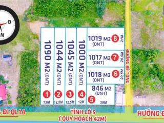 Đất mặt tiền tỉnh lộ 5 ninh tân ninh hoà, gần khu công nghiệp, có giá tốt cho khách đầu tư mua sỉ