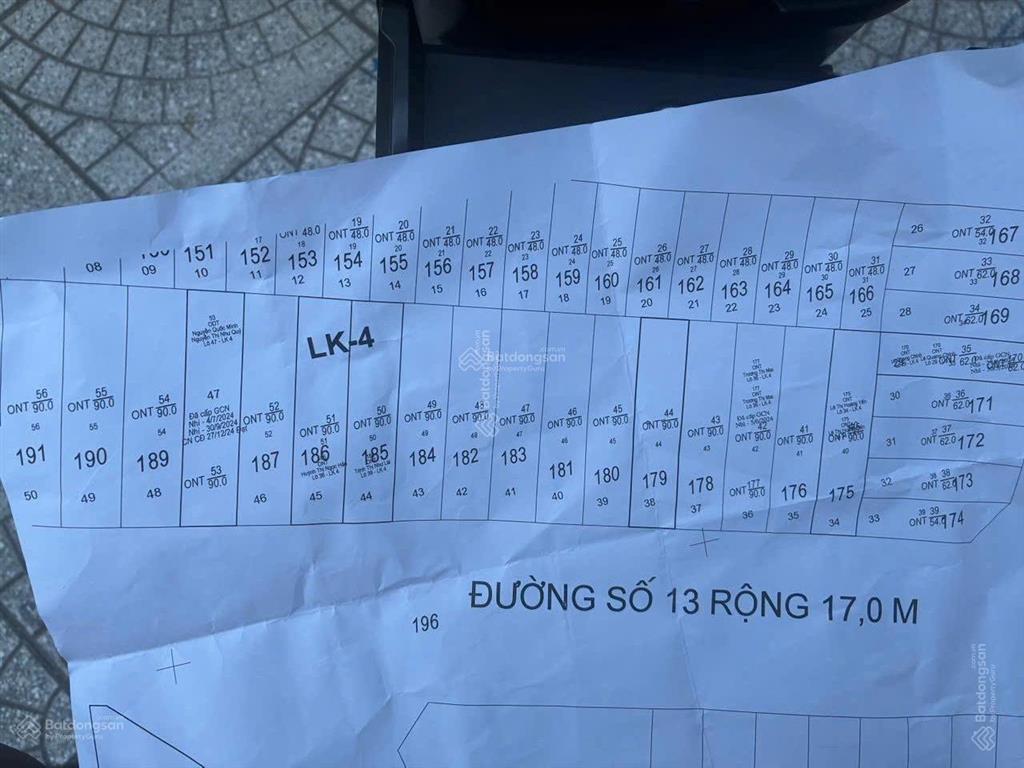 Bán đất mặt tiền đường số 13 hà quang 2, có sổ sẵn công chứng ngay