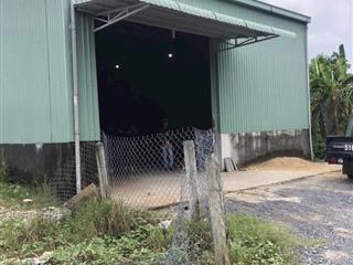 Xưởng mini 300m2 (14,3x22) FULL THỔ, 1/ ĐT 835 800m, Long Khê, Cần Đước