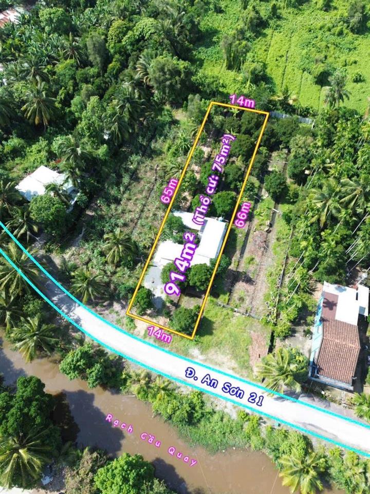 Đất vườn view sông giá tốt tại an sơn 21 là nơi an cư lý tưởng