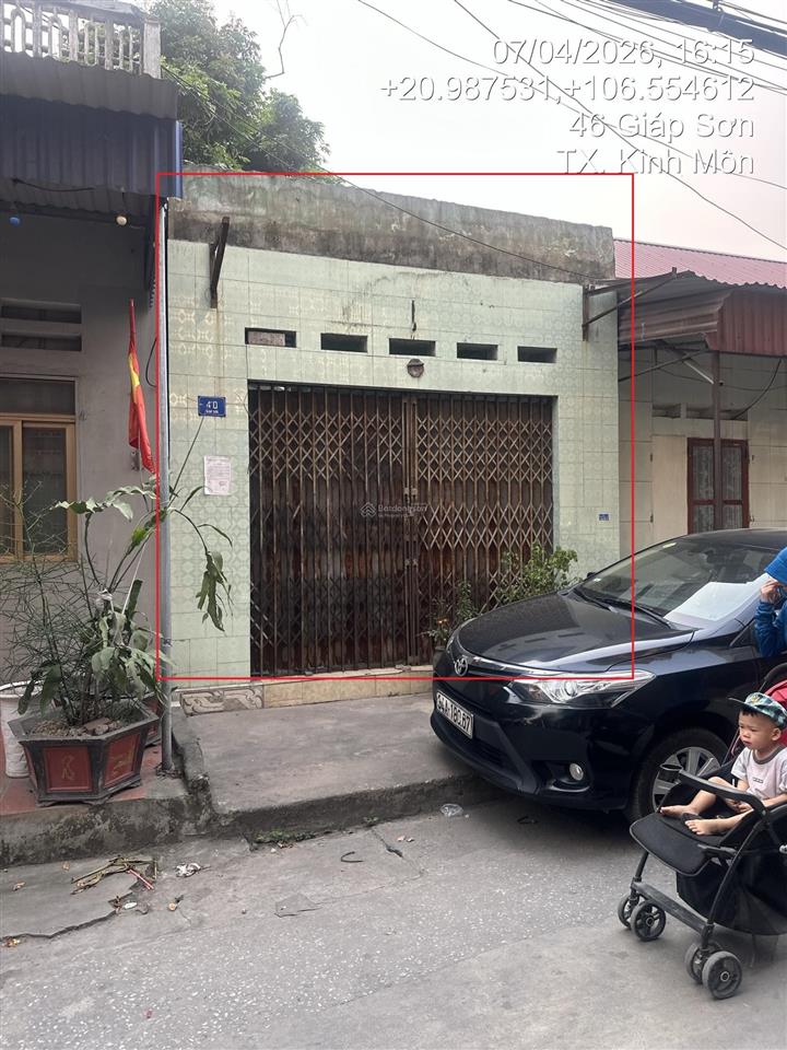 Ngân hàng thanh lý 88,5 m² đất mặt đường giáp sơn kinh môn 1,7 tỷ đồng