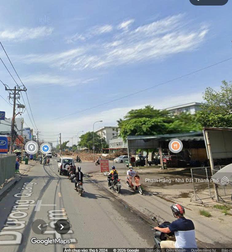 Cho thuê 1300m2 mặt tiền 35m dương quảng hàm tiện làm nhà hàng, cf