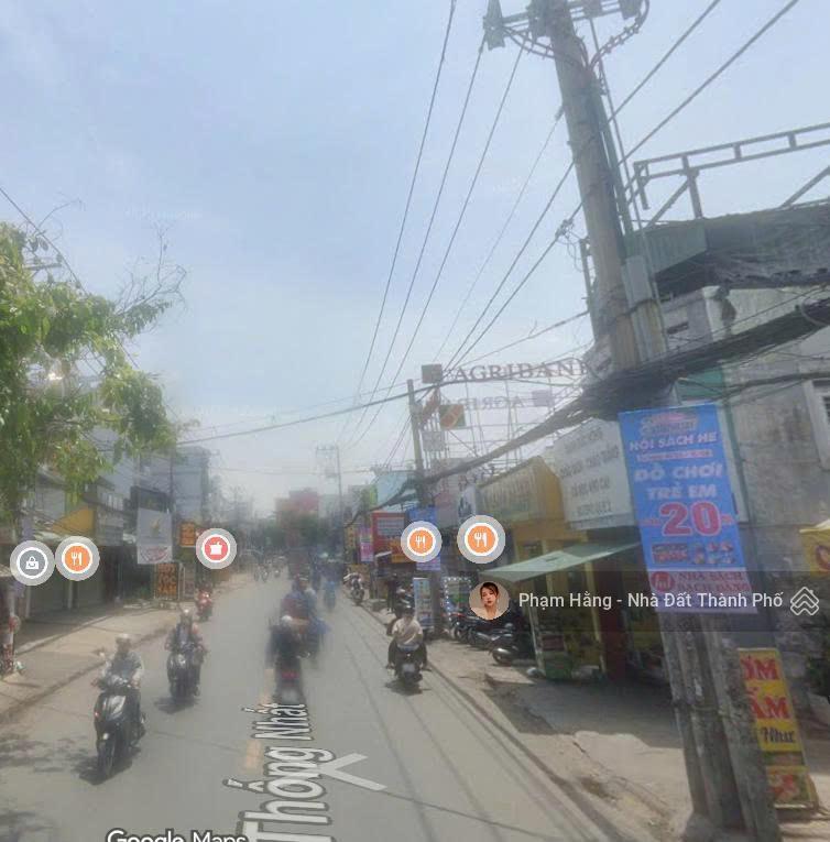 Bán đất mặt tiền đường thống nhất dt 1081m2