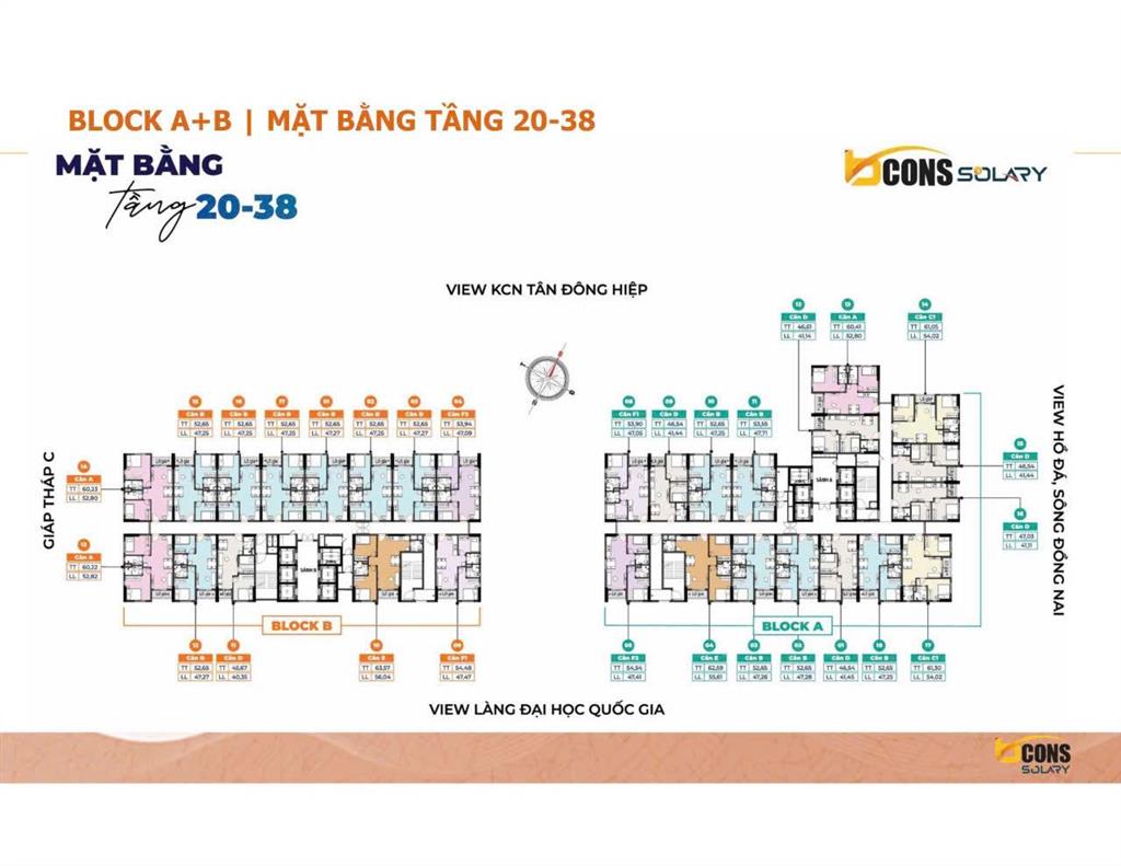 Căn 2pn 2wc giá hời bcons solary, để giá vốn cho anh chị thiện chí mua, tầng trung view không chắn