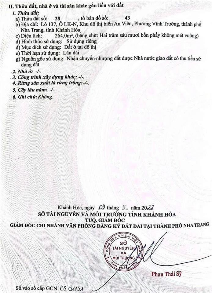 Bán đất an viên 528m ngang 24m, tặng công trình 4 tầng 19 phòng, pháp lý lâu dài, 45 tỷ