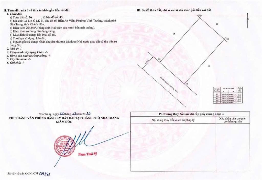 Bán đất an viên 528m ngang 24m, tặng công trình 4 tầng 19 phòng, pháp lý lâu dài, 45 tỷ