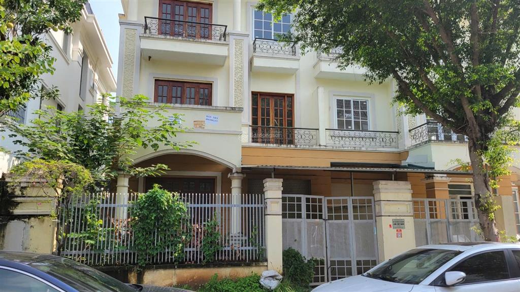 Biệt thự an khang dương nội mặt tiền 12m cận hồ thiên văn học giá 39 tỷ