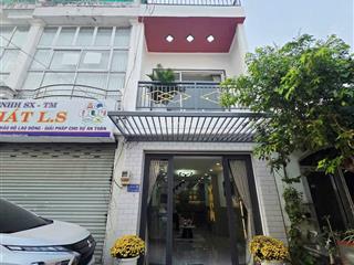 Mặt tiền đg 10m có vỉa hè kd trệt lầu 2pn2wc 3,5x11 lê đức thọ gv sát đường kênh tham lương 5,49 tỷ