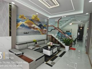 Nhà đẹp kiên cố hẻm tải thông lâm thị hố  4x14m  2 tầng  hàng xóm với hiệp thành city  tiện ích