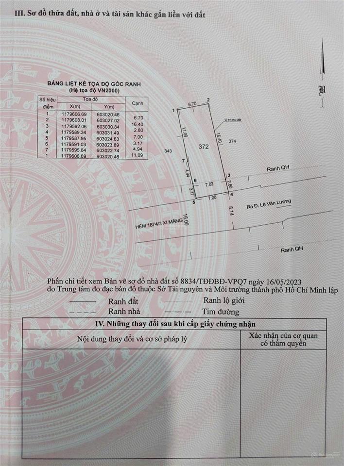 Hailongreal đất khu 2ha, 9.4x26.5m. 248m2, giá 36tr/m2, lê văn lương, nhơn đức, nhà bè