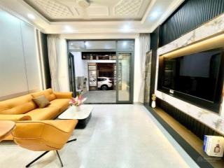 Nhà sân vườn 110m2, hẻm xe hơi cạnh huỳnh tấn phát, 4 tầng, 7 tỷ, để lại nội thất