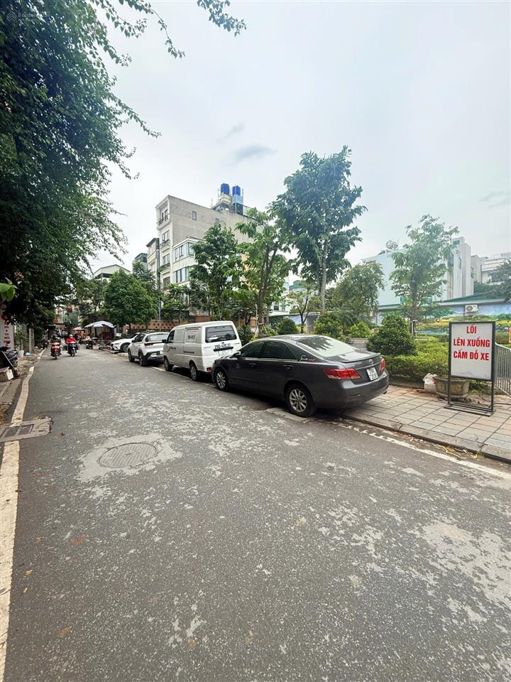 Bán lô đất mặt vườn hoa phố trạm, ô tô tránh, 120m2, mặt tiền 5m, giá chỉ nhỉnh 26 tỷ.