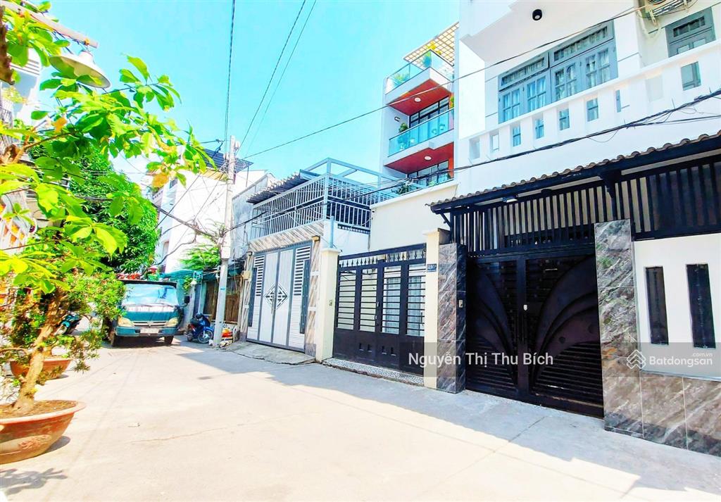 Hẻm xe tải thông ba đình  hưng phú  quận 8  75m2  chỉ 90 triệu/m2