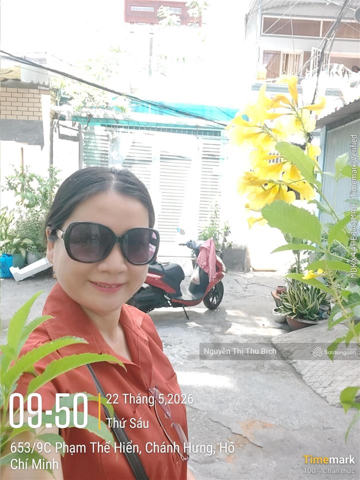 Hẻm xe tải âu dương lân, p. chánh hưng  75m2  ngang 4.5m  hơn 7 tỷ