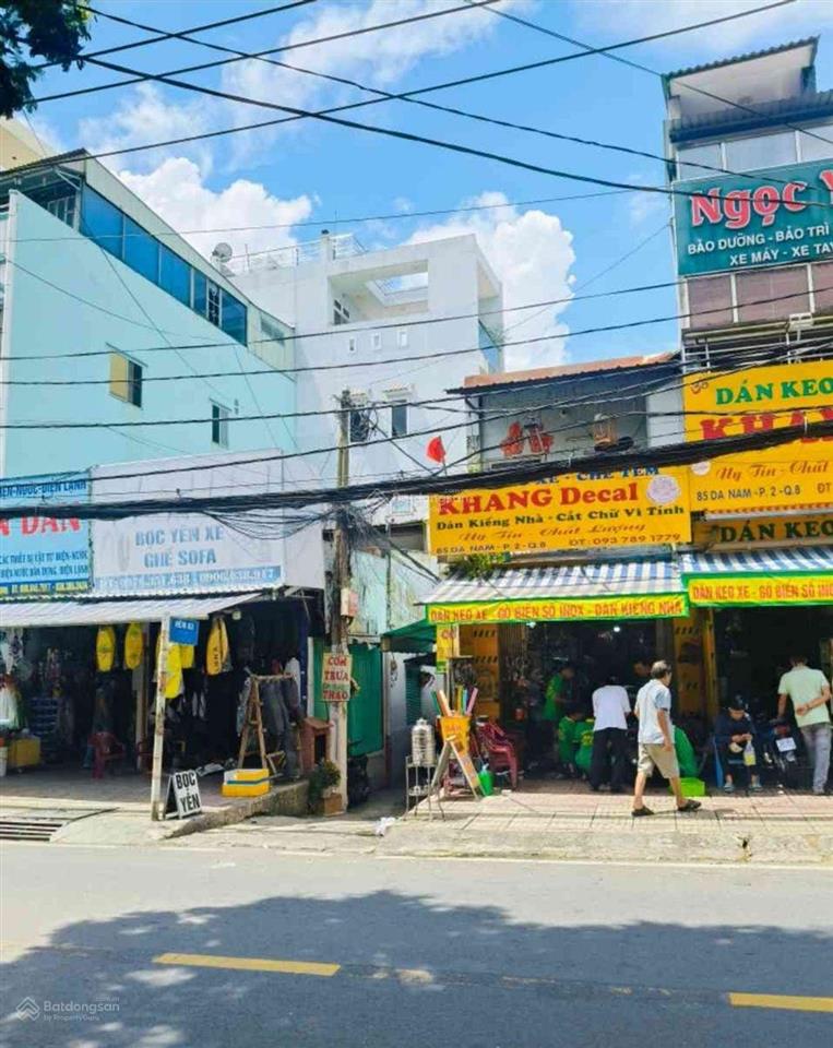 Hẻm 1 sẹc dạ nam, quận 8, cạnh chợ rạch ông, 3 tầng, ngang lớn 6.5m, nhỉnh 6 tỷ