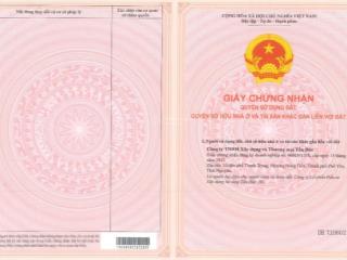 Chính chủ bán lô đất quảng trường vạn xuân  phổ yên