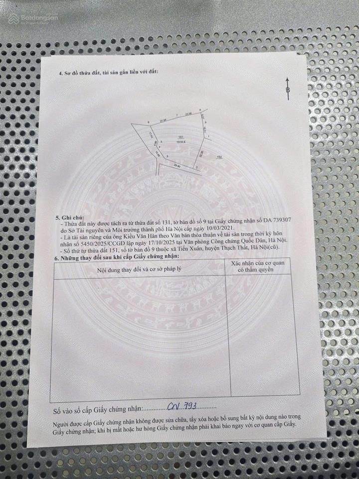 Bán đất tại đại lộ thăng long, 8 triệu / m2, 1400 m2, thạch hòa, đối diện cổng đh quốc gia hòa lạc