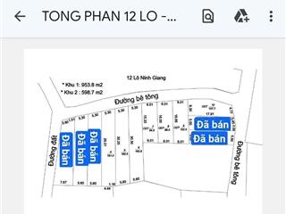 Bán đất tại phường ninh giang, 376 triệu, 94m2, mặt tiền 6m, ngõ 5m