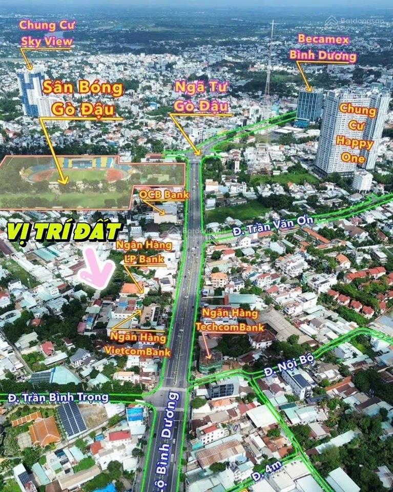 Cần bán gấp lô đất sổ sẵn ngay trung tâm thủ dầu một