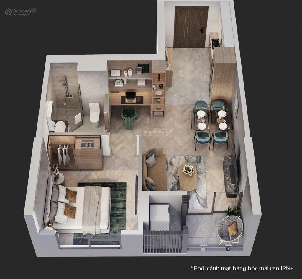 Vinhomes cao xà lá căn 1pn | ban công đông nam | giá chỉ 6,8 tỷ