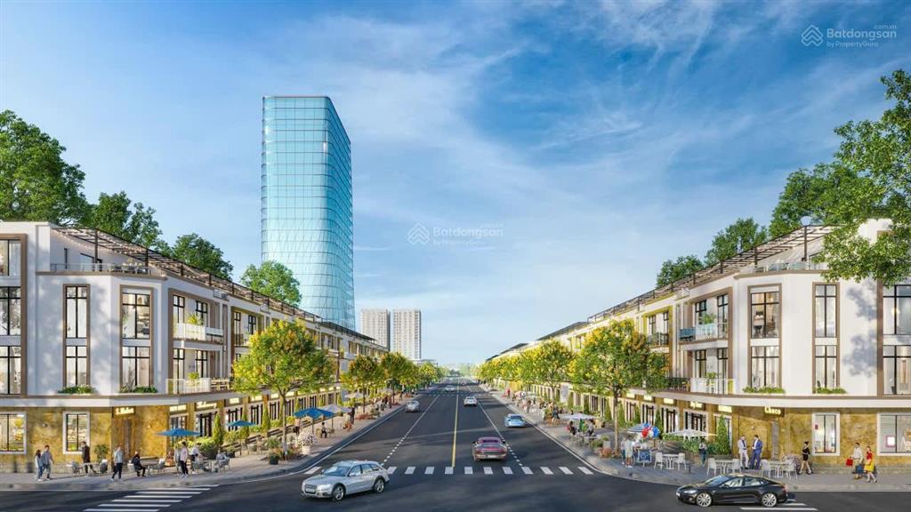 Shophouse moon gate khu đô thị số 1 cải đan, sông công, thái nguyên vị trí kinh doanh đắc địa