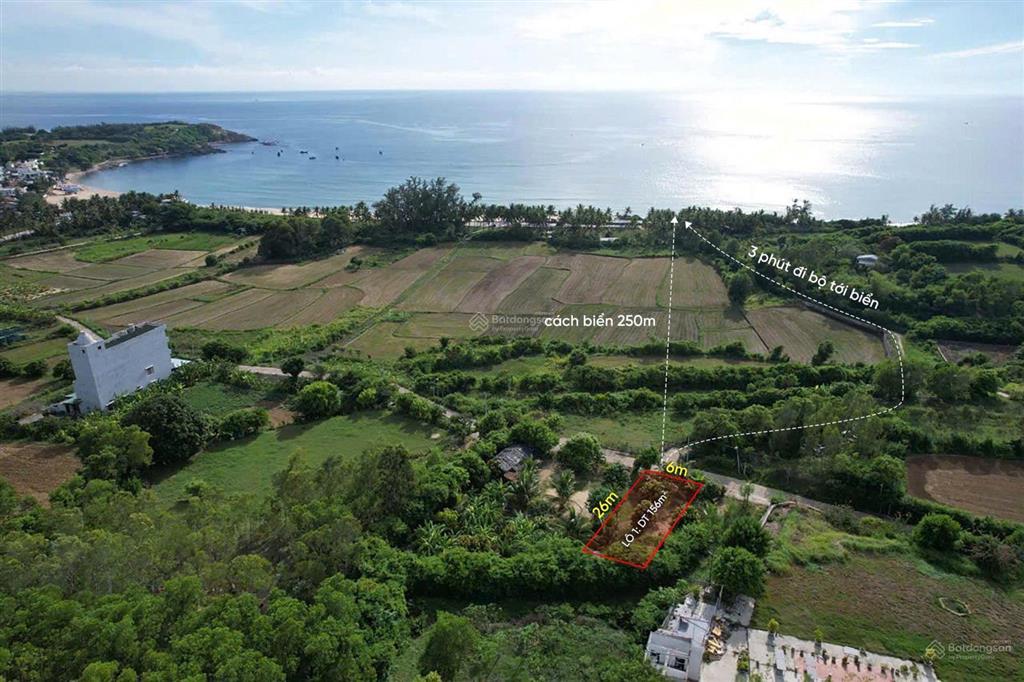 Chỉ 1,8 tỷ sở hữu ngay lô đất view biển gành đá đĩa full thô cư, ngay đường xuống bãi tắm