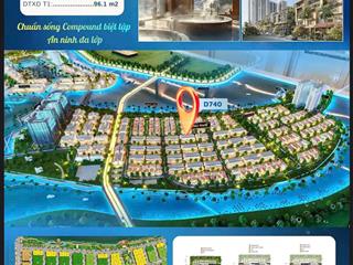 Bán biệt thự charmora city, 15,51 tỷ, 112,5m2, giá siêu hời tại xã vĩnh thái, nha trang