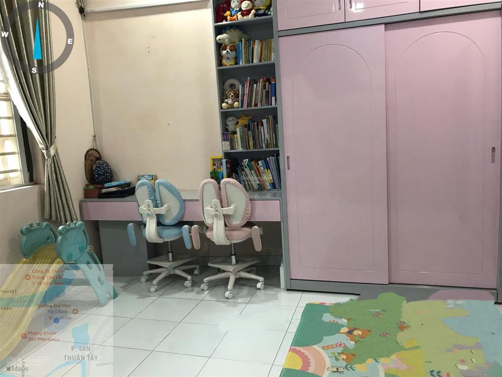 Đối diện đại học tài chính nhà 2 tầng đẹp nở hậu 68m2 hẻm thông quận 7 chỉ 8.3 tỷ