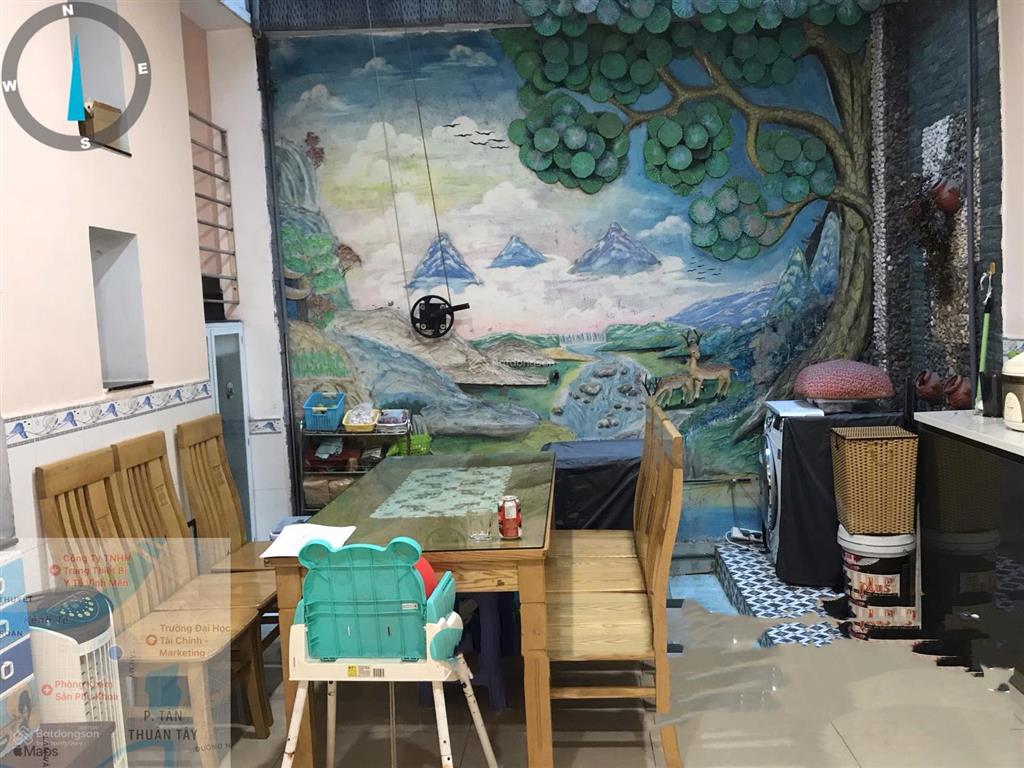 Đối diện đại học tài chính nhà 2 tầng đẹp nở hậu 68m2 hẻm thông quận 7 chỉ 8.3 tỷ