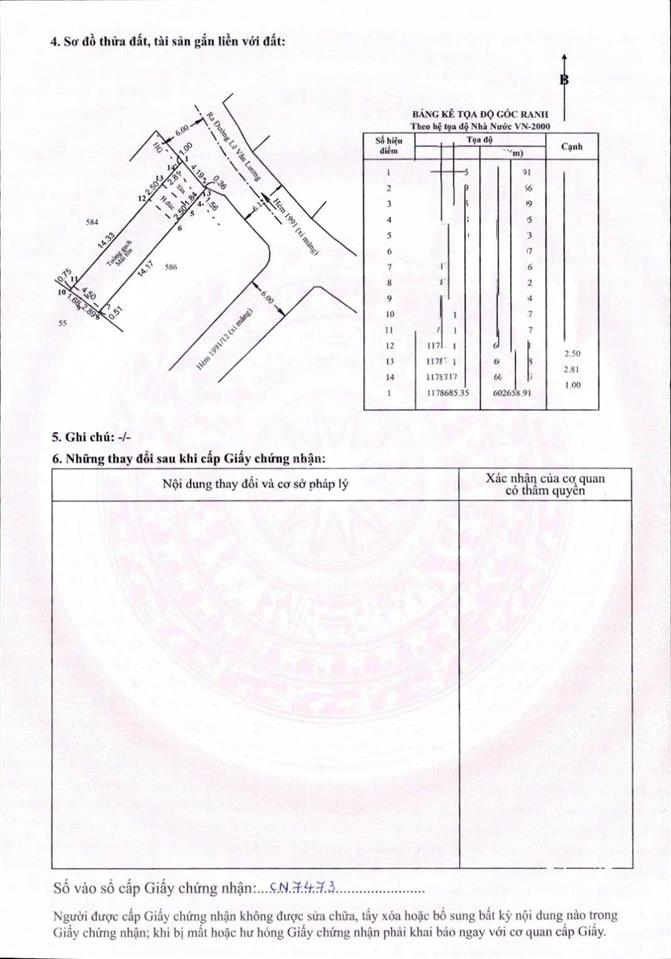 Lê văn lương, nhà bè  94m2 giá chỉ nhỉnh 3 tỷ  hẻm hiện tại 6m thông