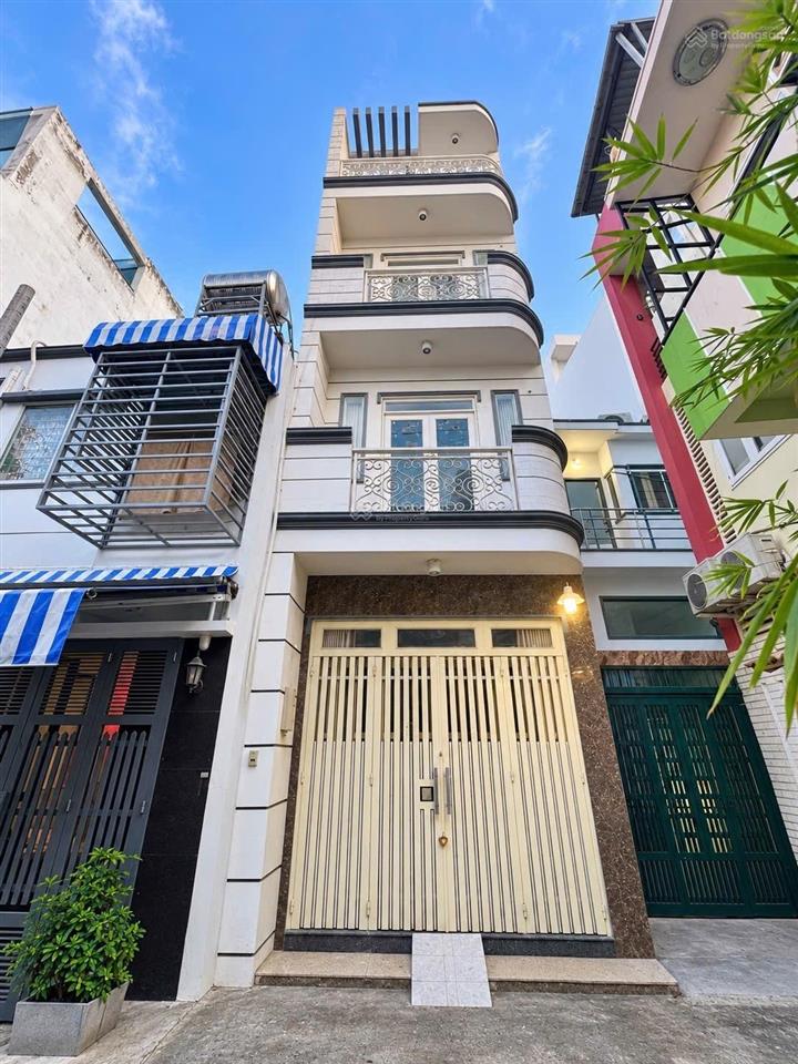 [quận 8] âu dương lân  nhà còn mới ở ngay  gần mặt tiền  hẻm trước nhà hơn 6m  4 tầng