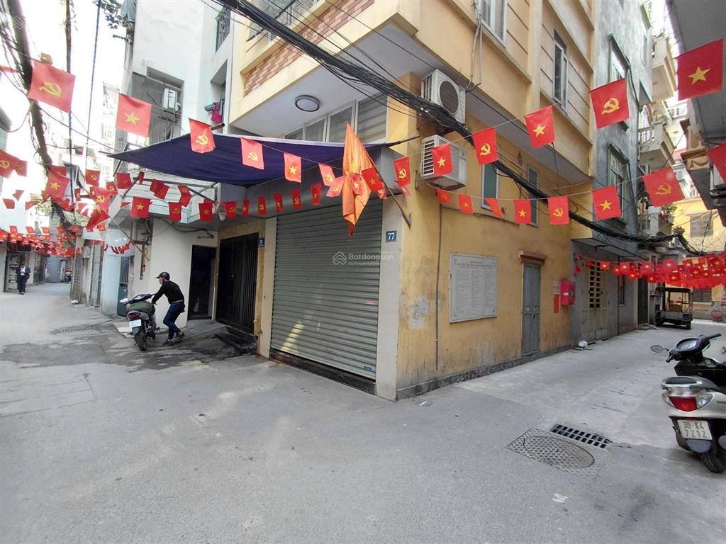 Nhà ngõ 77 hoàng ngân 38m2x5 tầng, mt 3.4m, chỉ 9.5 tỷ  cực gần ô tô  hai thoáng trước sau