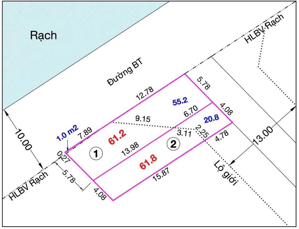 Bán lô góc 110m2, ngang 5.78m xây nhà đẹp giá chỉ 4.7 tỷ