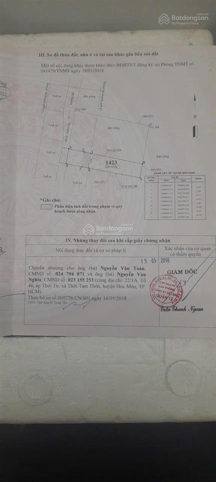 Bán đất đường 16m, xây cao 7 tầng phù hợp xây căn hộ dịch vụ giá chỉ 6.35 tỷ/ 104m2