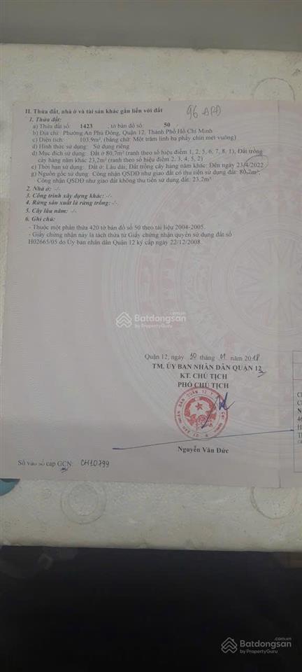 Bán đất đường 16m, xây cao 7 tầng phù hợp xây căn hộ dịch vụ giá chỉ 6.35 tỷ/ 104m2