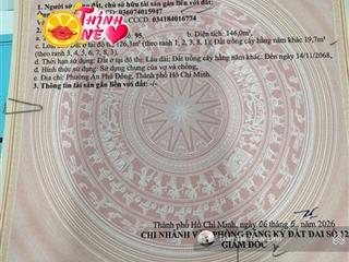 Bán đất mặt tiền sông vàm thuật, ngang 5m vị trí đẹp, đường bờ kênh tham lương bến cát