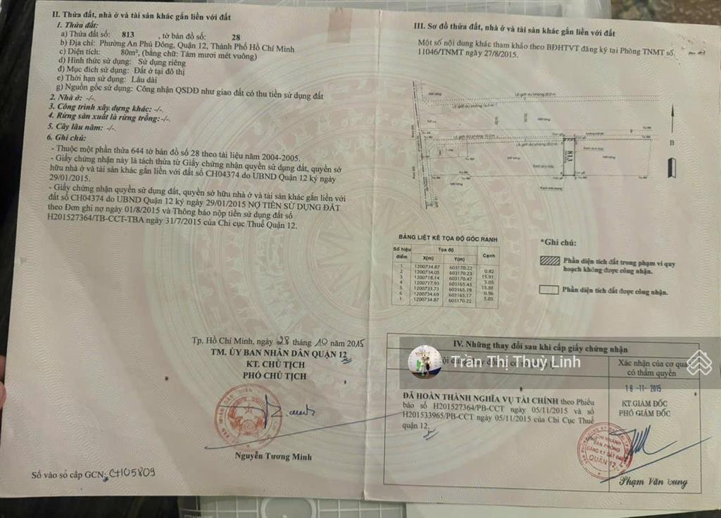 Đất mặt tiền đường n4  ngang 5m  sát vách trường nguyễn tất thành và chợ vườn lài