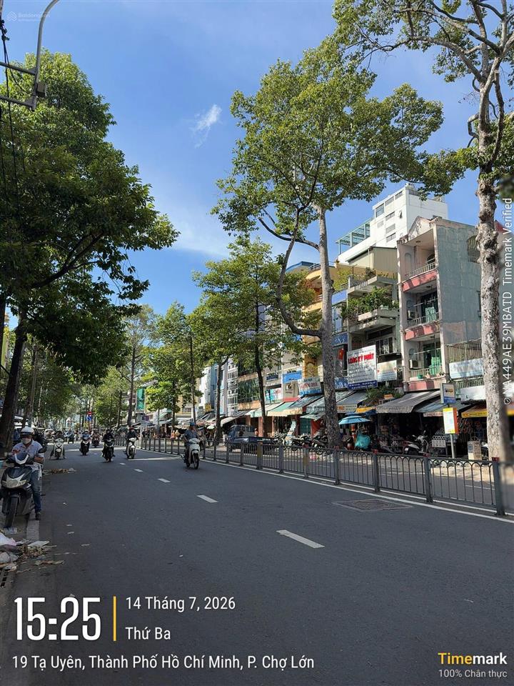 Cơ hội sở hữu building mặt tiền ngang 8m đường tạ uyên, quận 5  7 tầng thang máy giá chỉ 71 tỷ