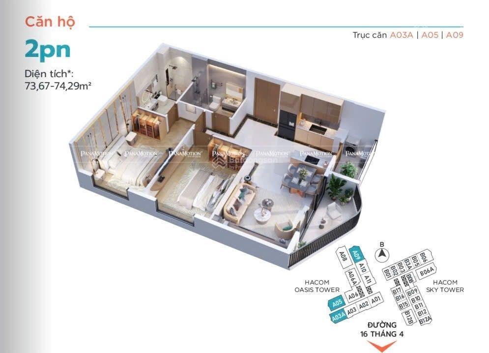Tặng ngay 50 triệu khi mua căn hộ cao cấp hacom tower ngay quảng trường 16/4 phan rang. 0937 048 ***