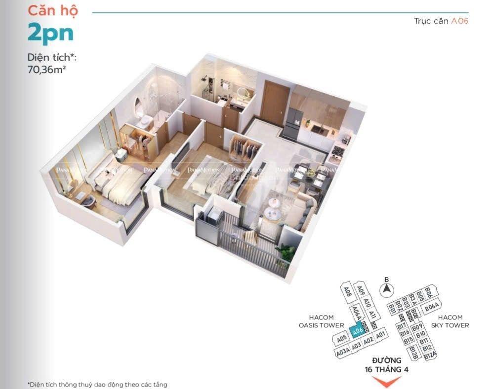 Tặng ngay 50 triệu khi mua căn hộ cao cấp hacom tower ngay quảng trường 16/4 phan rang. 0937 048 ***
