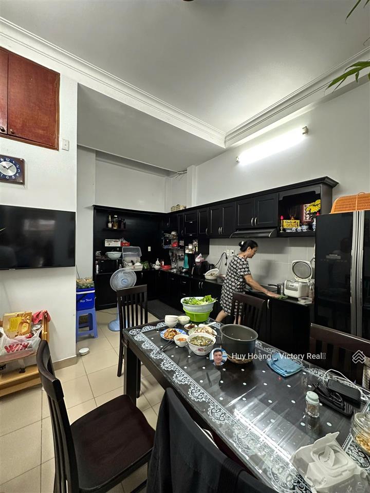 Bán nhà hẻm 62 trương công định, p.14, tân bình  4 tầng, 56.8m², hẻm 8m, xe hơi trong nhà