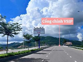 Đất nền tái định cư vsip bình định giá 4tr9/m2