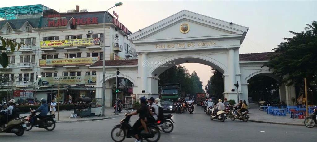 Bán nhà dv khu d yên nghĩa dân xây, phân lô, vỉa hè kinh doanh. dt 55m2  mt 5m.