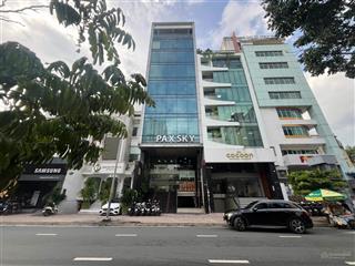 Tin thật  bán tòa nhà 10 sàn mt nguyễn đình chiểu, quận 3  8x19.5m, 1256m2 sàn. hđt 340 tr/th