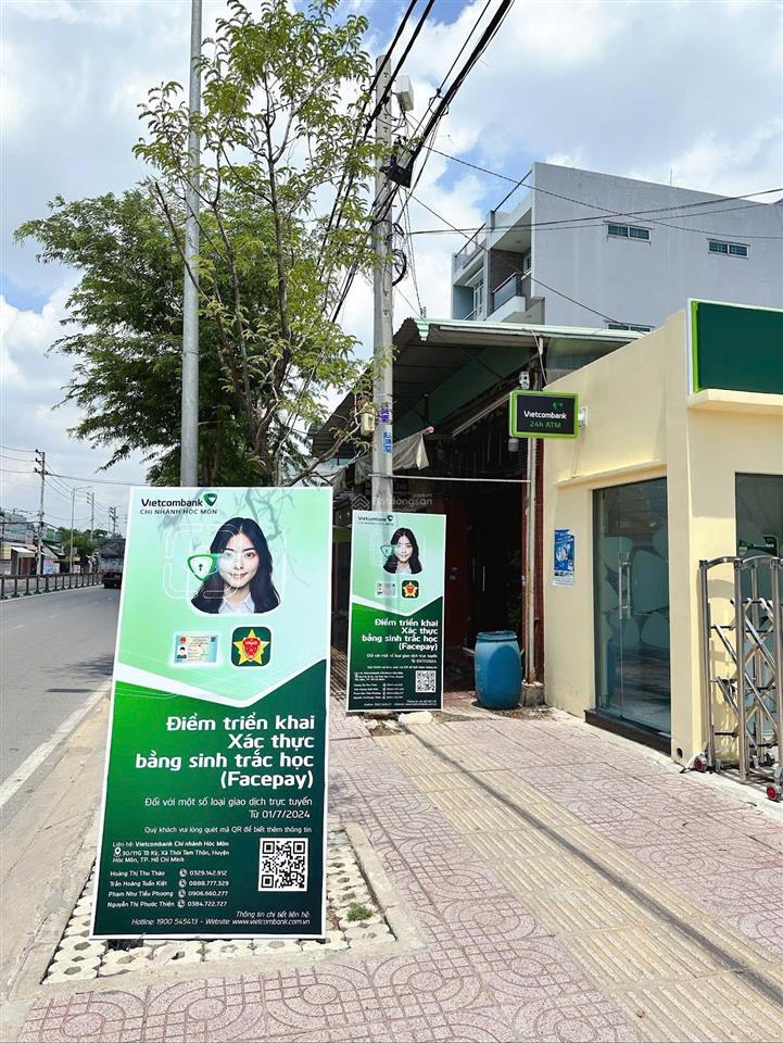 98 tỷ  mặt tiền / lê thị hà hóc môn  23x78m / 1.723m2 thổ cư  pháp lý cá nhân