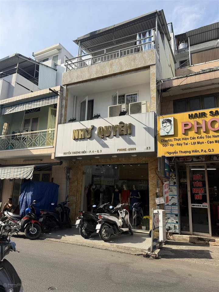 Quận 3  2 mt trước sau nguyễn thượng hiền và hẻm nguyễn đình chiểu  58m2  20.5 tỷ